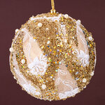 Винтажный елочный шар Stella - Cilento 10 см
