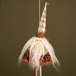 Елочная игрушка Санта - Добрый Старичок 25 см