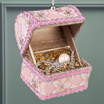 Елочная игрушка Сундук Принцессы Каролины: Monarque 9 см