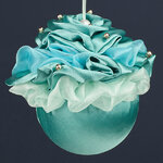 Винтажный елочный шар Monte Argentario 11 см