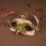 Елочная игрушка Маска - Hartley Whitney 20 см