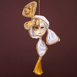 Елочная игрушка Маска Stocksby 33 см