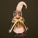 Елочная игрушка Сова Гриндлфорд - Лес Саксен 25 см