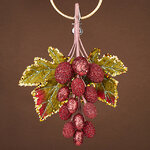 Декоративная ветка Виноград - Hunton Bridge 13 см, клипса