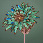 Декоративная ветка Sesto Kalende 45 см изумрудный