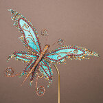 Елочная игрушка Бабочка Verona 30 см, клипса