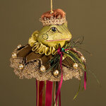 Елочная игрушка Княгиня Лягушка: Eclogae 35 см