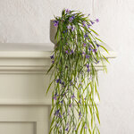 Подвесной искусственный цветок Pateley Bridge 69 см, фиолетовый