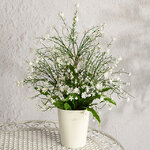 Искусственный цветок в горшке Audrey - Цветущее Королевство 46 см