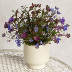 Искусственный цветок в горшке Tramonti - Цветочное Утро 24 см