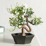 Искусственный Бонсай Цукуйоми 13 см белый