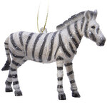 Елочная игрушка Сафари Style: Зебра 14 см, подвеска