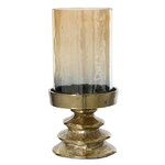 Стеклянный подсвечник Vintage - West Linton 23 см