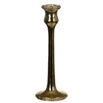 Металлический подсвечник для одной свечи Ghisland 21 см, золотой