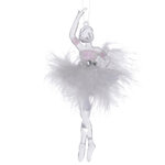 Елочная игрушка Балерина Лукреция - Pas de ciseaux 13 см, подвеска