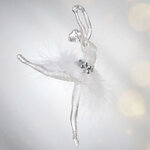Елочная игрушка Балерина Лукреция - Pas de poisson 13 см, подвеска