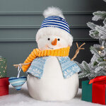 Дверной стоппер Снеговик Северин - Шведские Каникулы 28 см