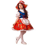 Карнавальный костюм Красная Шапочка, рост 116 см, Сказочная Страна