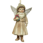 Елочная игрушка Ангел Мария - Рождественская песнь 11 см, подвеска