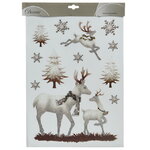 Новогодние стикеры Оленья Сказка 40*29 см
