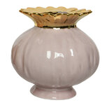 Фарфоровая ваза Melograno 16 см розовая