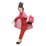 Елочная игрушка Леди Барнелла - Pellicce Rosa 13 см, подвеска