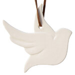 Елочная игрушка Голубь - Weatherly 9 см