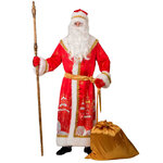 Карнавальный костюм для взрослых Дед Мороз - Красный Город, 54-56 размер