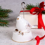 Держатель для карточек и фото Белоснежная Голубка 10 см