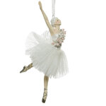 Елочная игрушка Балерина Мари Роуз 18 см в прыжке, подвеска