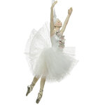 Елочная игрушка Балерина Мари Роуз 17 см в танце, подвеска