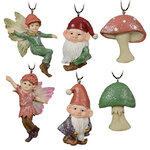 Набор елочных игрушек Гилдмур - Сказочный Мир 8 см, 6 шт