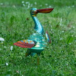 Садовый светильник на солнечной батарее Solar Pelican 34 см