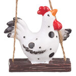 Пасхальное украшение Курочка Несушка 7 см, подвеска