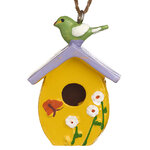 Подвесное украшение Скворечник Птички Гринни 6 см