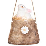 Елочная игрушка Country Bunny 9 см, подвеска
