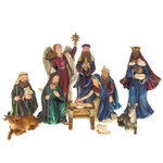 Рождественский вертеп У яслей Младенца Иисуса 11 фигурок