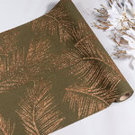 Ткань для декорирования Золотистый Оазис 35*200 см зелёный