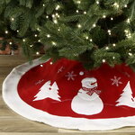 Юбка для ёлки Снеговик в лесу 89 см