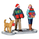 Набор фигурок Рождественская Вечеринка Джейдена и Сэнди 7 см, 2 шт