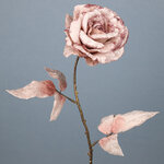 Искусственная роза Аурелия 60 см розовый бутон