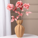 Искусственная роза Аурелия 60 см розовый бархат