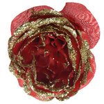 Роза Красный Ализарин 11 см, клипса