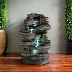 Садовый фонтан Водопад Мильтенберг 98 см с LED подсветкой