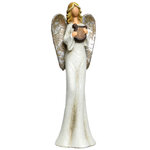 Статуэтка Музыкальный Ангел с лирой 26 см