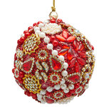 Винтажный елочный шар India Misteriosa 8 см