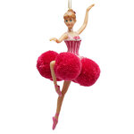 Елочная игрушка Балерина Violetta - Balletto di Pompon 18 см