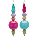 Елочные игрушки Piccolo 20 см, стекло, 6 шт