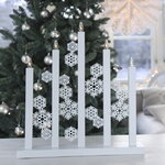 Новогодний светильник Snowfall 48*46 см, 5 теплых белых LED ламп