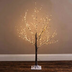 Светодиодное дерево Дивная Онтана 150 см, 400 теплых белых микро LED ламп, IP44